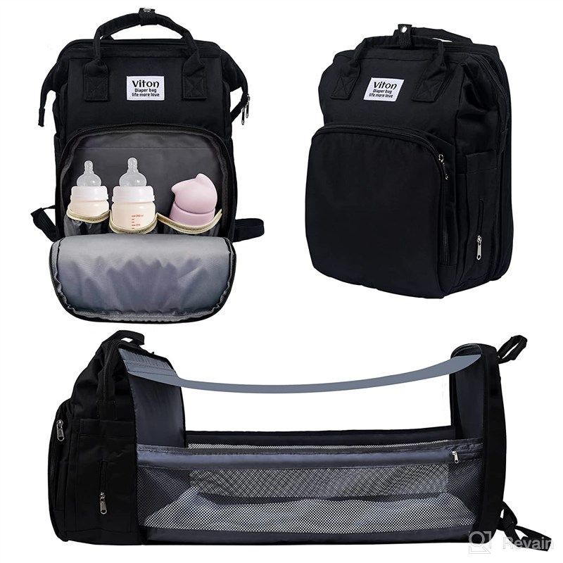 Baby Diaper Bag Backpack. 25L Large Capacity, 18.5 Oz Ultra