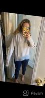 img 1 attached to Cozy Up In Style: Imily Bela Women'S Oversized Sweaters With Side Split And Mock Neck review by Jennifer Johnson