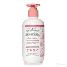 img 3 attached to 🛁 SimpliGrown Bath Co. Natural Baby Bubble Bath - Soothing Aloe Vera, Chamomile, Calendula, White Tea Extract, Vitamins E & B5 - Berry Fresh Scent - 8.5 fl oz