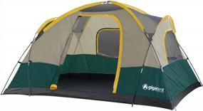 img 3 attached to GigaTent Mountain Adams 10X7 Family Cabin Tent - Free Standing & 63 Inches High!