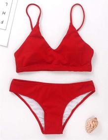 img 3 attached to Womens Swimsuits Waisted Bathing Swimwear Women's Clothing : Swimsuits & Cover Ups