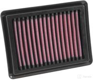 🔥 high performance k&amp;n engine air filter: premium powersport air filter for 2013-2019 honda (cmx300 rebel, abs, cmx500, crf250l, rally, crf250xrl, crf250m) ha-2513 логотип