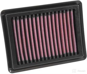 img 4 attached to 🔥 High Performance K&amp;N Engine Air Filter: Premium Powersport Air Filter for 2013-2019 Honda (CMX300 Rebel, ABS, CMX500, CRF250L, Rally, CRF250XRL, CRF250M) HA-2513