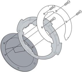 img 3 attached to GIVI BF10 Tanklock Motorcycle Tank Ring