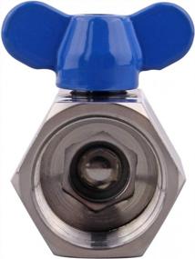 img 2 attached to DERNORD Stainless Steel Mini Ball Valve NPT Thread (3/4" Female&Male)