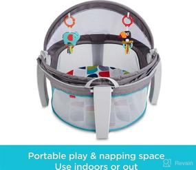 img 3 attached to 👶 Fisher-Price On-The-Go Baby Dome: Color Climbers - Amazon Exclusive