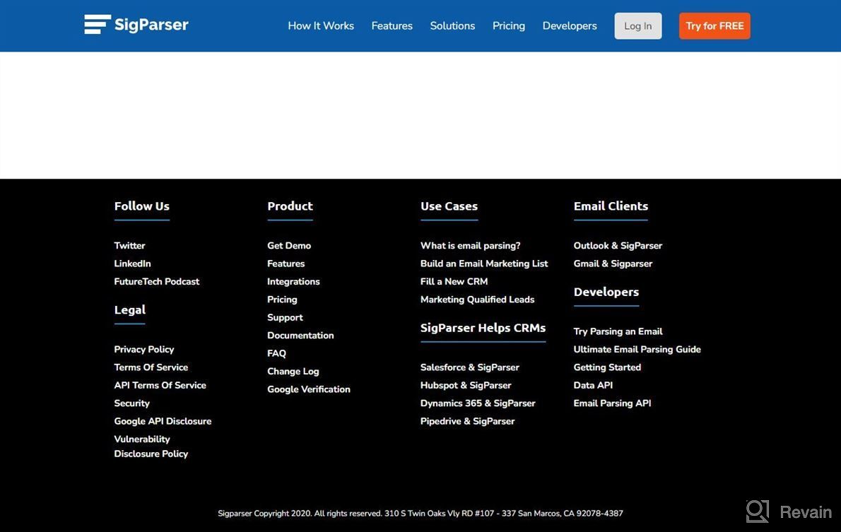 img 1 attached to SigParser review by Matthew Thorndike