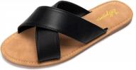 стильные и удобные сандалии на плоской подошве без застежек для женщин: повседневная модная летняя обувь luffymomo's логотип