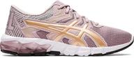 asics unisex child gel quantum watershed champagne athletic shoes for girls logo