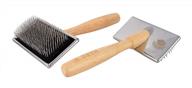 furzone pet slicker brush - the ultimate grooming tool for cats and dogs - remove shedding fur and matting with ease - size l logo