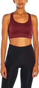 img 3 attached to Marika Women'S Julie Low Impact Seamless Sports Bra 2 Pack - Perfect For Active Wear!