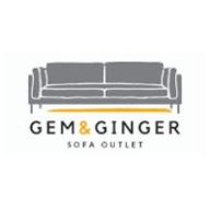 gem and ginger sofa outlet logo