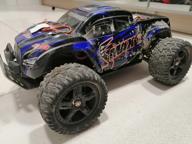 img 1 attached to Monster Truck Remo Hobby Smax Upgrade RH1631UPG, 1:16, 28.5 cm, blue review by Bogdan Andreev ᠌