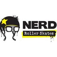 nerd roller skates logo