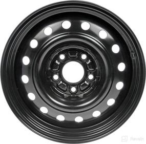 img 4 attached to 🔧 Dorman 939-140 16 X 6.5 In. Black Steel Wheel for Ford, Lincoln, Mercury Models