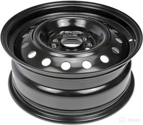 img 1 attached to 🔧 Dorman 939-140 16 X 6.5 In. Black Steel Wheel for Ford, Lincoln, Mercury Models