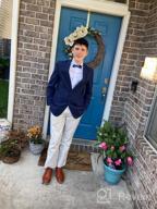 img 1 attached to Upgrade Your Boy'S Style With IZOD'S Bi-Stretch Blazer Jacket review by Rick Malloy