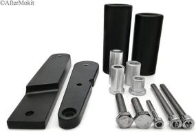 img 2 attached to AfterMokit Black Replacement Frame Sliders with Acetal Pucks for 2009-2011 Kawasaki Ninja 650 650R EX650