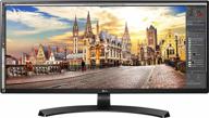 lg 34um68-p 34-inch ultrawide led monitor with 2560x1080 resolution and 💻 75hz refresh rate - fully adjustable and ideal for productivity and gaming logo