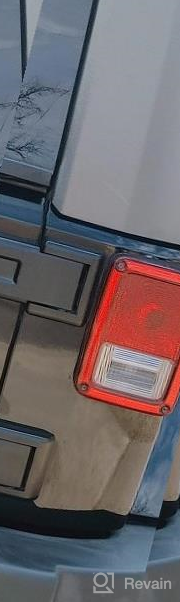 img 1 attached to US Flag Taillight Cover Guard For Jeep Wrangler JK/JKU 2007-2018 - Decorative Protector Exterior Accessory By ABIGAIL review by Haji Anderson
