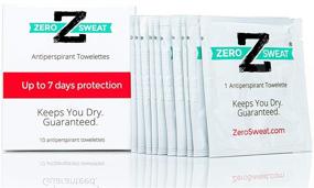 img 3 attached to 💦 ZeroSweat Antiperspirant Wipes: Stay Dry and Fresh All Day!