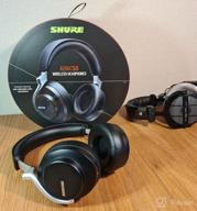 img 1 attached to Shure AONIC 50 Wireless Over-Ear Noise Cancelling Headphones (White) review by Itthipon Thiamwong ( ᠌
