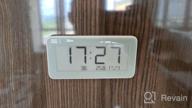 img 1 attached to Xiaomi Mijia Temperature And Humidity Electronic Watch, white review by Czesawa Kolek ᠌