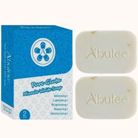 img 2 attached to Get Glowing Skin With ARBUTEE Pure Glutathione Skin Brightening Soap - 2 Bars, Maximum Strength, NO SLS, NO Paraben, Cruelty Free - Perfect For Dark Spots, Uneven Skin Tone, And Rejuvenation