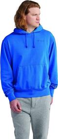 img 3 attached to Champion Lightweight Pullover Vintage Blue 586529 Men's Clothing