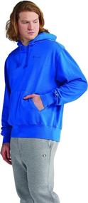img 1 attached to Champion Lightweight Pullover Vintage Blue 586529 Men's Clothing