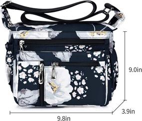 img 1 attached to 👜 Fabuxry Women's Shoulder Bag and Wallet Set - Crossbody Messenger Handbags for Women