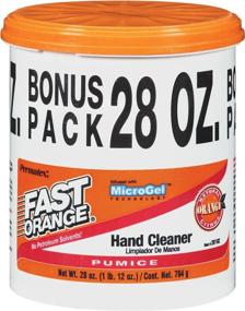 img 1 attached to Deep Clean and Refresh with Permatex 28192 Fast Orange Pumice Cream Bonus Size Hand Cleaner