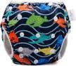 colorful, reusable baby pool diapers – perfect for swimming fun! logo