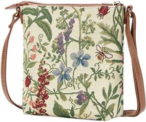 img 3 attached to Signare Tapestry Lightweight Adjustable Sling CAT Women's Handbags & Wallets and Satchels