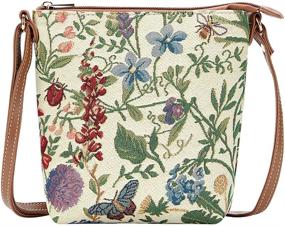 img 4 attached to Signare Tapestry Lightweight Adjustable Sling CAT Women's Handbags & Wallets and Satchels