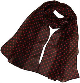 img 4 attached to LMVERNA Scarves Printing Chiffon Lightweight Women's Accessories : Scarves & Wraps