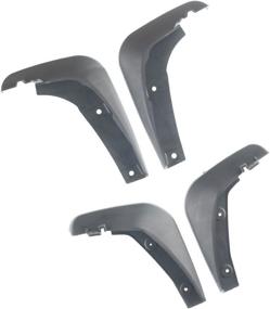 img 2 attached to 🚗 A Premium Set of Splash Guards Mud Flaps Mudguards for Mazda 6 GJ Series 2014-2016 Sedan - Front and Rear (4PCS)