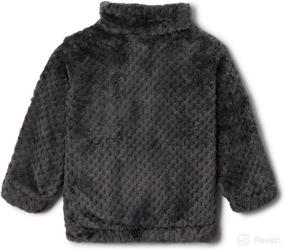 img 3 attached to Columbia Girls' Fire Side Sherpa Full 🔥 Zip: Cozy Warmth and Comfort for Active Adventures