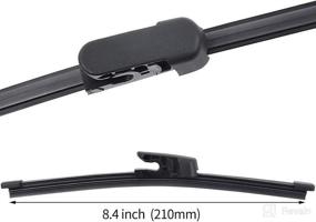 img 2 attached to MIKKUPPA Rear Wiper Blade for Hyundai Veloster 2012-2017 - OEM 988112V000 Replacement