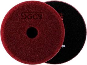 img 4 attached to 🍷 SGCB Pro 3" RO DA Foam Compounding Pad: Ultimate Heavy Cutting Car Buffing Pad for Deep Scratch, Defect, and Oxidation Removal - 1-Wine