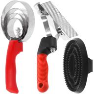 swpeet reversible stainless grooming scraper logo