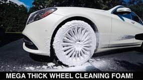 img 1 attached to 🚗 Revolutionary AUTO FANATIC Wheel & Tire Cleaning Foam: Super Concentrate for 4 Gallons, No Fumes, Professional Grade
