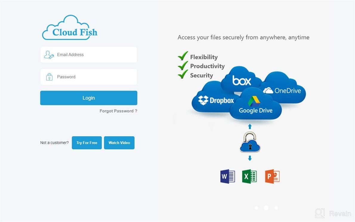 img 1 attached to CloudFish FileSecure review by Charley Martinez