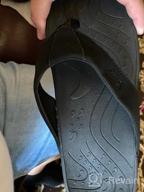 img 1 attached to Experience Comfortable Arch Support With V.Step Orthotic Flip Flops For Men And Women - Ideal For Plantar Fasciitis Relief And Orthopedic Care review by Matt Schmick