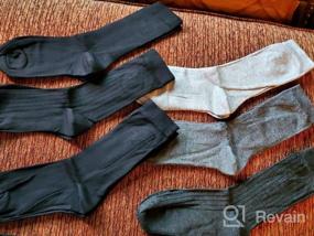 img 8 attached to Women'S Business Dress Socks - EnerWear 6P Pack Aloe Infused Modal