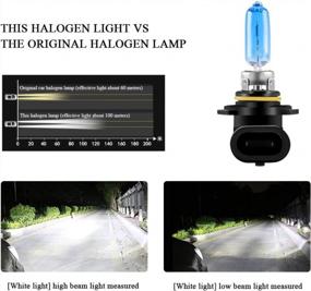 img 1 attached to Super Bright White 9005(HB3) Car Headlight Bulb - 2-Pack, 65W, Halogen Xenon Light Replacement [12V]
