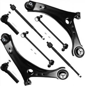 img 4 attached to Upgrade Your Ride: LSAILON 8-Piece Front Suspension Kit For Chrysler Town & Country And Dodge Grand Caravan.