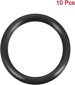 img 2 attached to Uxcell Rings Nitrile Rubber Diameter Hydraulics, Pneumatics & Plumbing ~ Seals & O-Rings