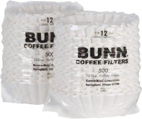 img 2 attached to BUNN 12-Cup Commercial Coffee Filters, Pack of 1000, Model: 20115.0000