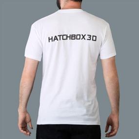 img 1 attached to Удобная и классическая: мужская футболка HATCHBOX из 100% хлопка с круглым вырезом и короткими рукавами